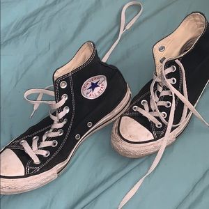 Black Hightop Converse